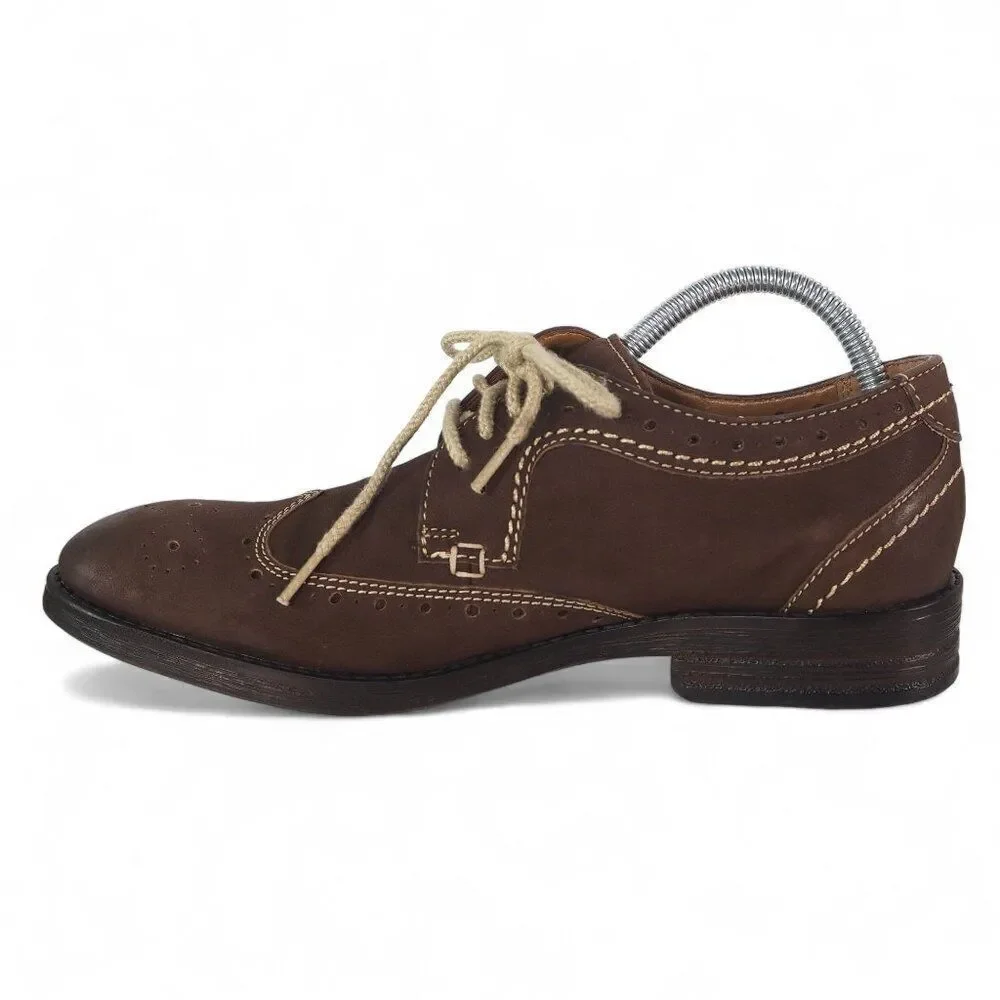 Clarks Collection‎ Delsin Wingtip Brogue Oxfords Brown 26105827 Men's 8M